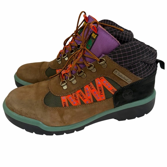 The Timberland x Staple Men’s Chukka Field Boots Size 9.5 - Picture 3 of 9